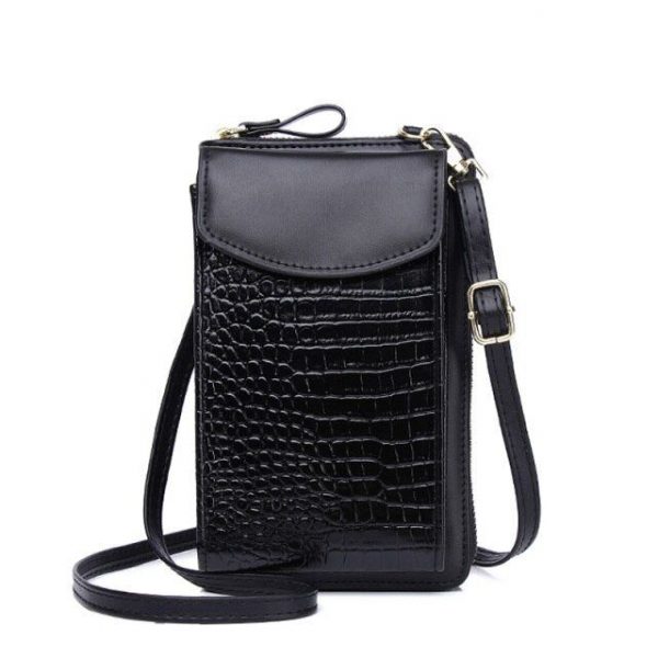 sacoche bandoulière en cuir pour femme élégante