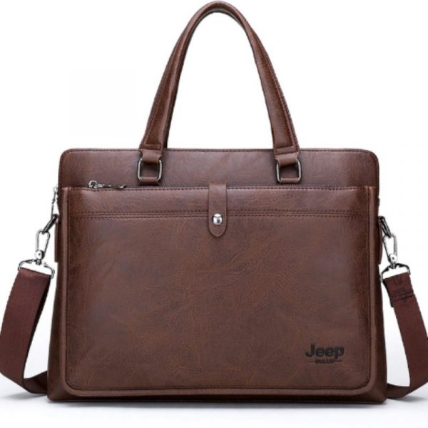besace en cuir élégante pour bureau