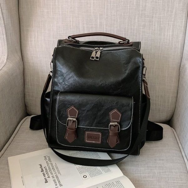 sac besace cuir style vintage