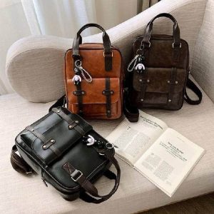 besace sac à dos cuir chic