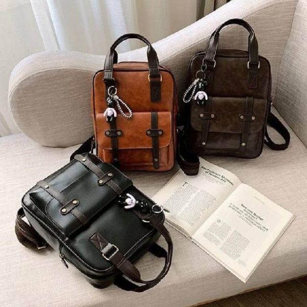 besace sac à dos cuir chic