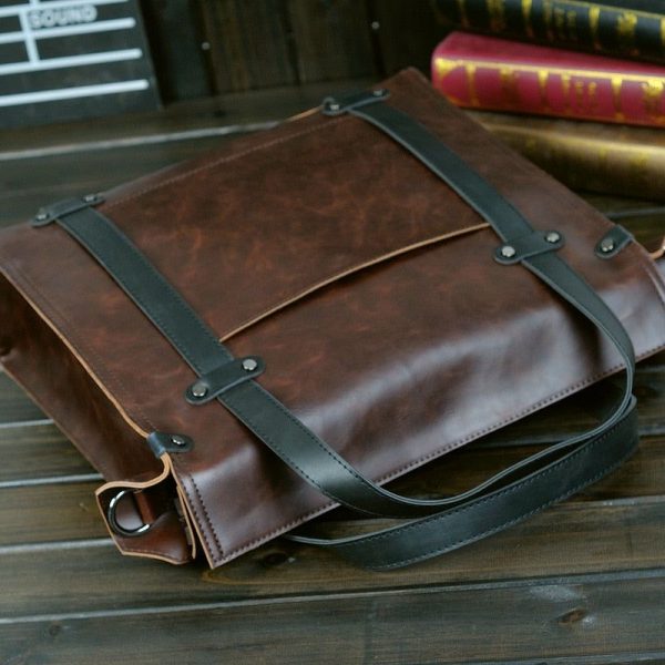 besace bandoulière cuir vintage rétro