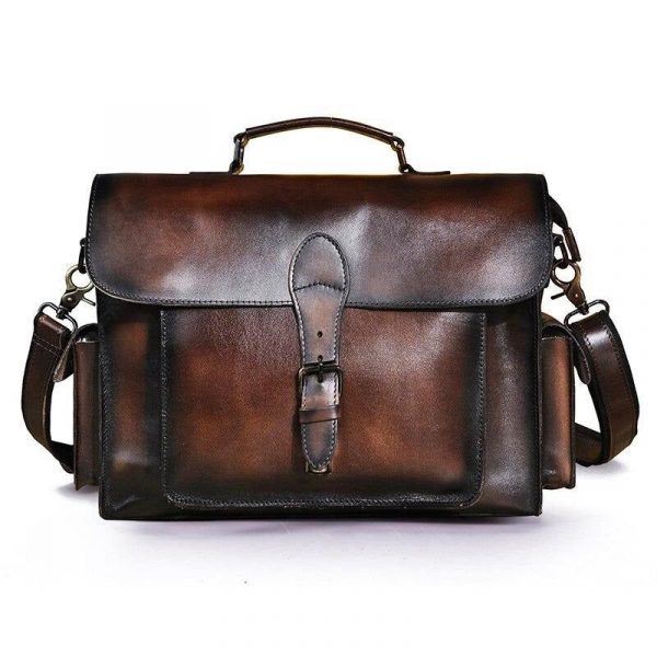 besace bandoulière homme cuir vintage rétro