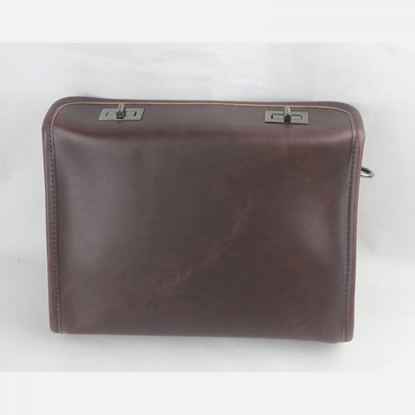 sac en cuir simple style vintage