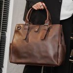 besace bandoulière cuir vintage décontracté