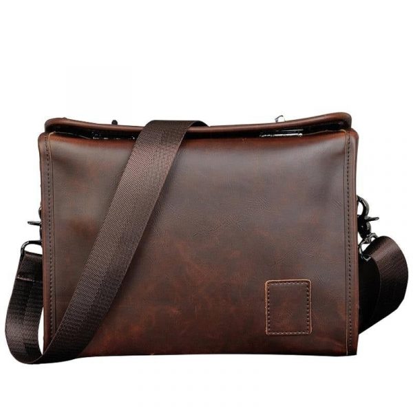 besace bandoulière cuir vintage simple