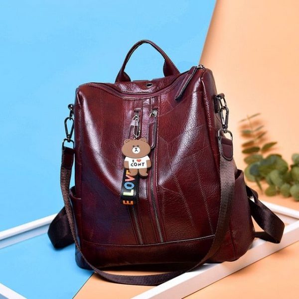 besace en cuir pour femme au style moderne