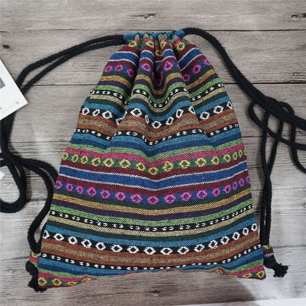 sac à cordon bohémien original