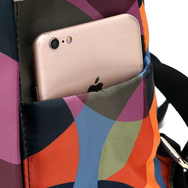 sac à dos en nylon pour femme tendance