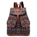 besace sac à dos femme toile aztèque bohémien