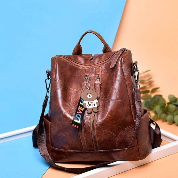sac bandoulière en cuir femme pratique et élégant