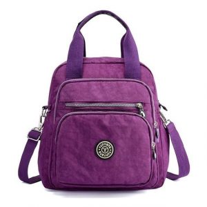 besace sac à dos femme toile étanche multifonctions
