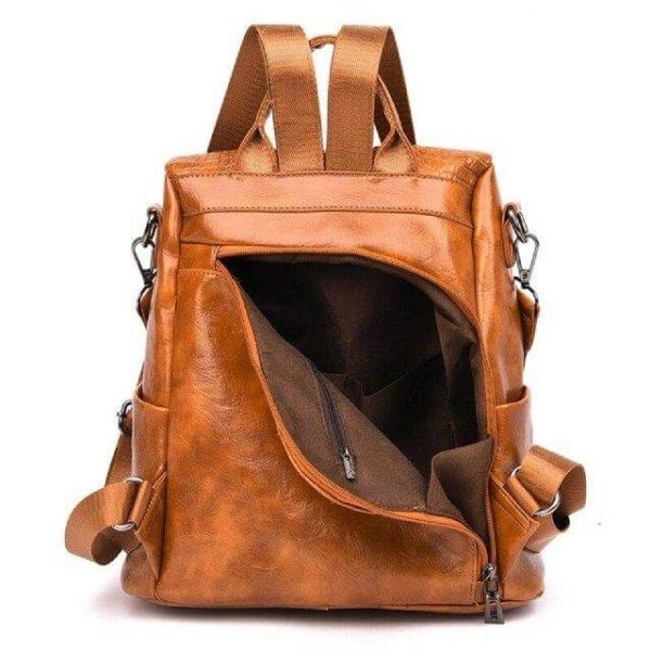 sac à dos femme en cuir imitation crocodile