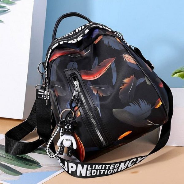 sac à dos femme tendance en nylon