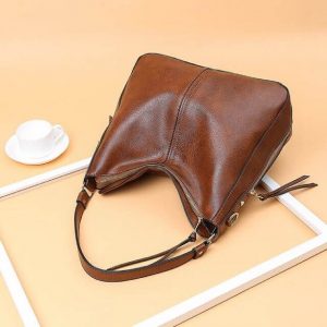 sac besace à main femme cuir vintage