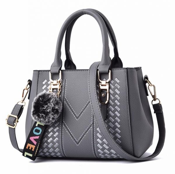 sac à main bandoulière avec design brodé