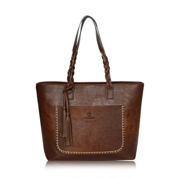 sac à main cuir vintage grand gabarit