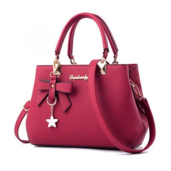 sac besace cuir tendance avec fleurs