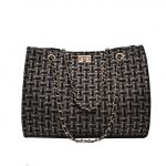 sac besace à main bandoulière laine chic