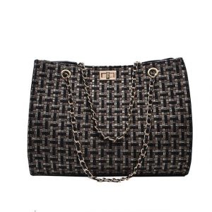 sac besace à main bandoulière laine chic