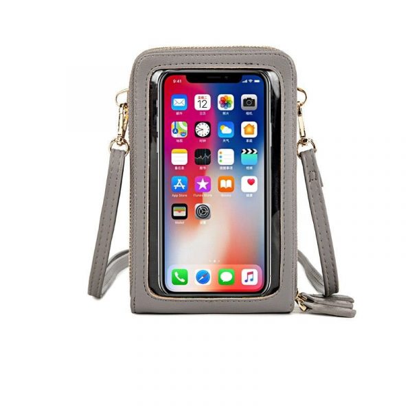 sacoche en plastique transparent