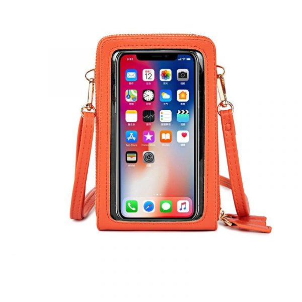 accessoire de mode besace transparent