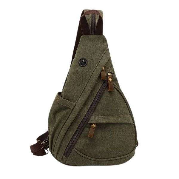 sac à poitrine en toile robuste