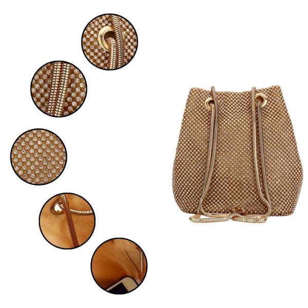 sac bandoulière chic avec strass