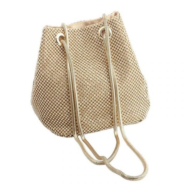 sac bandoulière élégant avec strass