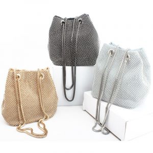 sac bandoulière soirée avec strass