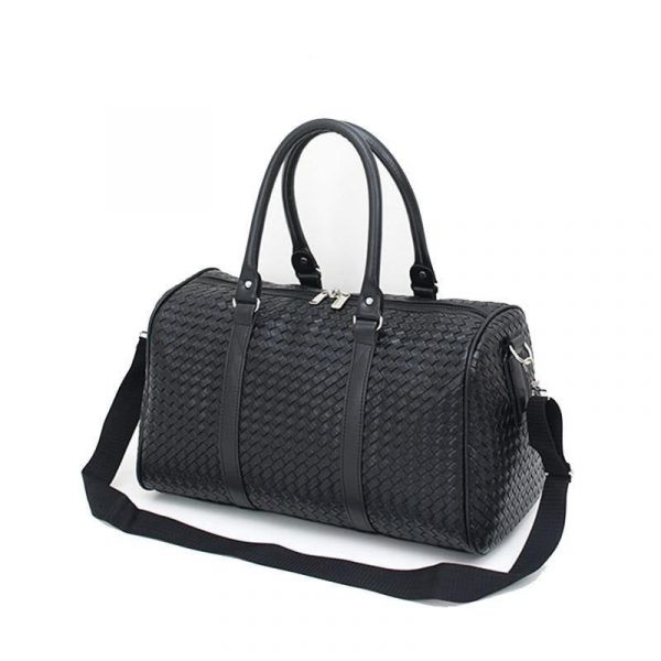 sac de voyage bandoulière en cuir unisexe