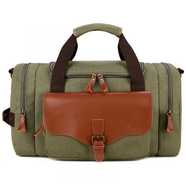 sac de voyage en toile avec plusieurs poches