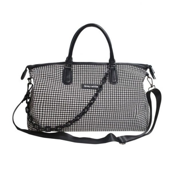 sac de voyage unisexe en tissu tricoté