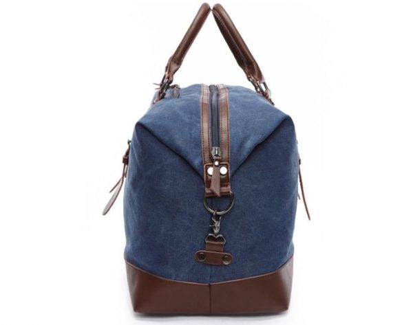 sac de weekend en toile rétro