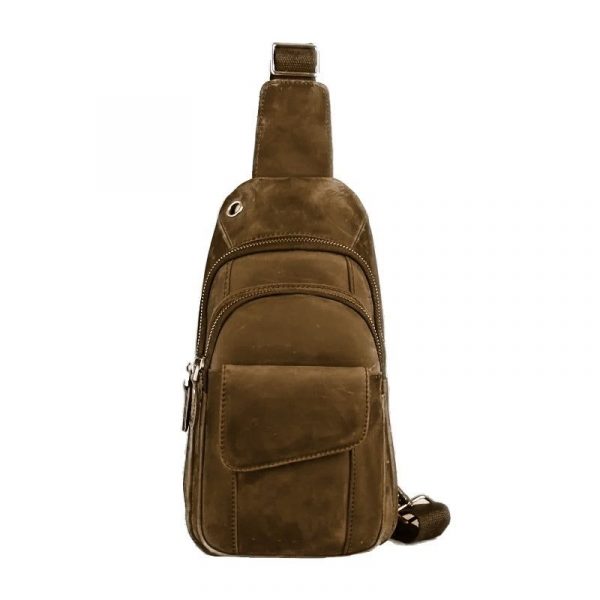 sacoche en cuir vintage bandoulière pour homme