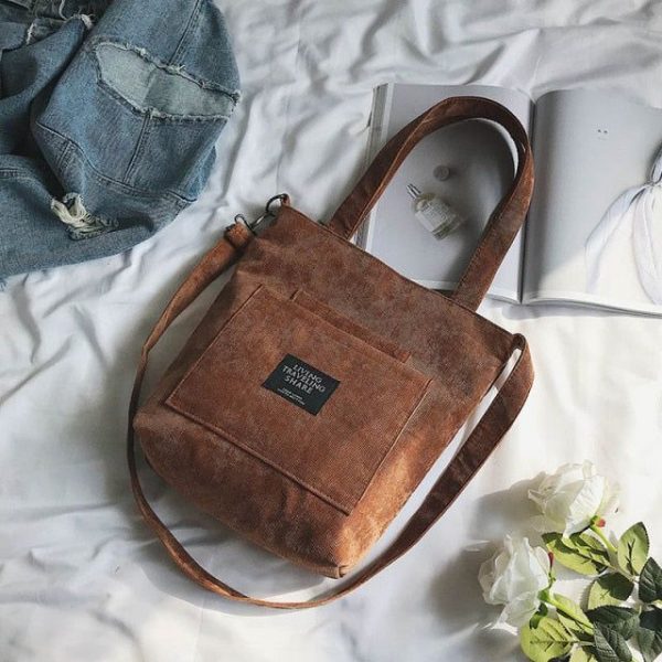 sac bandoulière en velours