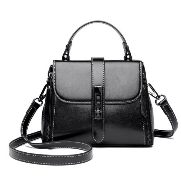 sac besace cuir rétro pour femme