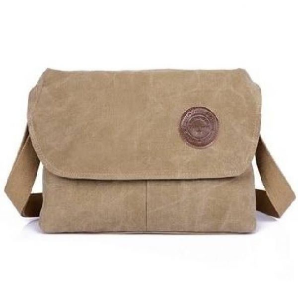 sac à bandoulière toile style vintage