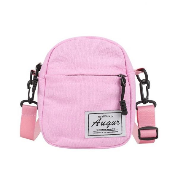 sac besace toile décontractée