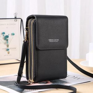 sacoche besace bandoulière femme cuir multifonctions