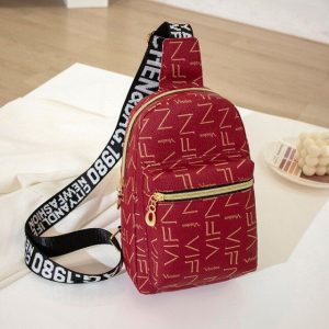 sacoche femme tendance en toile imperméable