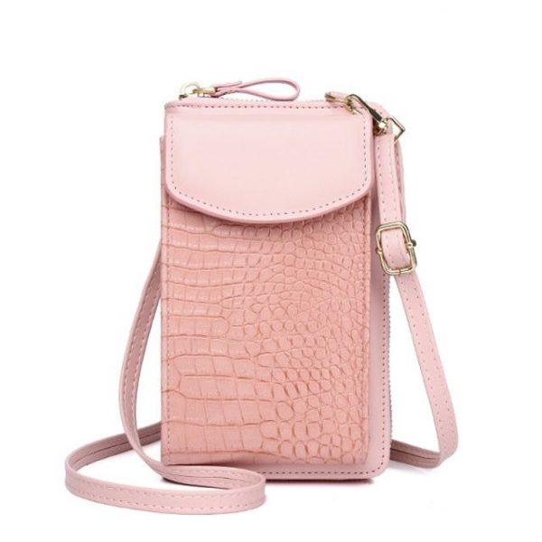 sac bandoulière chic femme en cuir crocodile